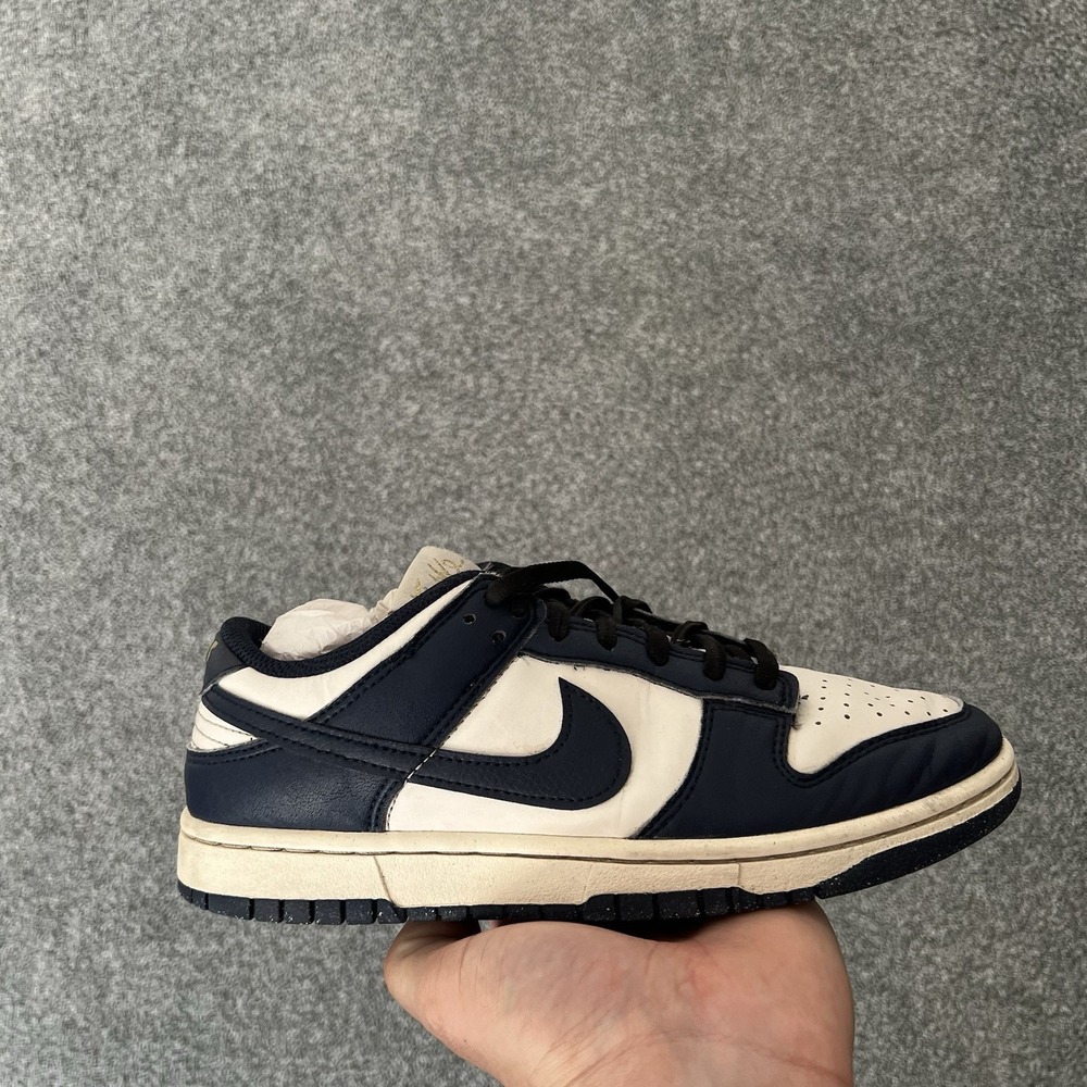 Nike Dunk Low Navy White Womens 8 Youth 6.5Y Sneakers DD1503 Style